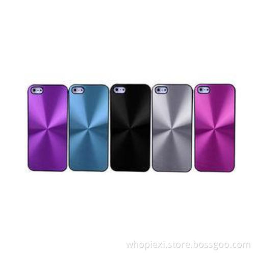 PC Hard Shell iPhone 5s Cell Phone Cases With Aluminum Shee